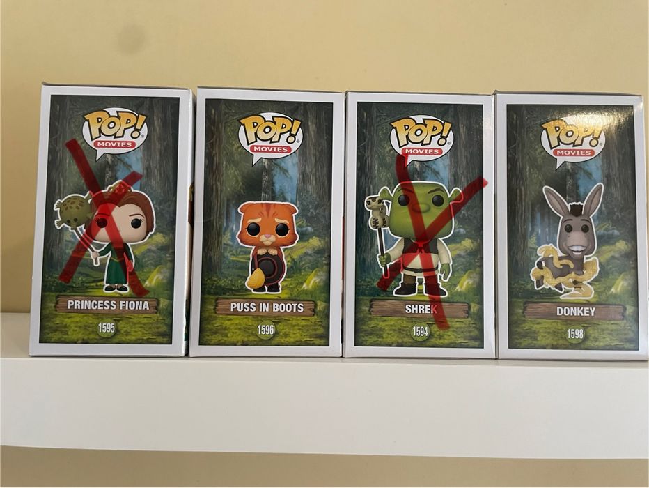 Pop figure pack Shrek