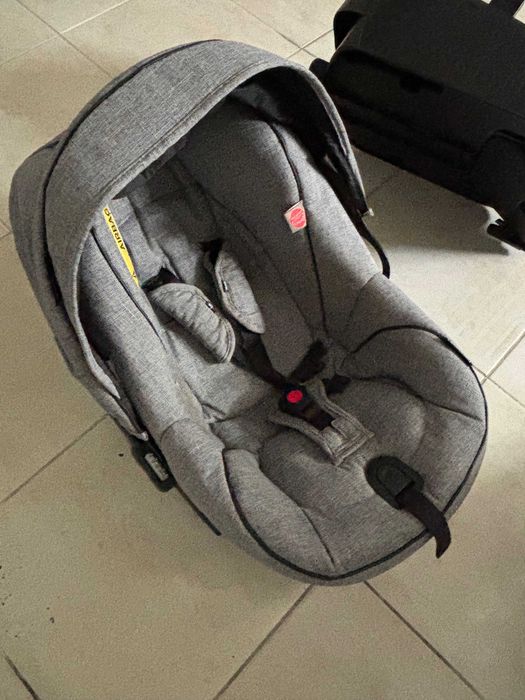 Carrinho + cadeira + isofix bebecar