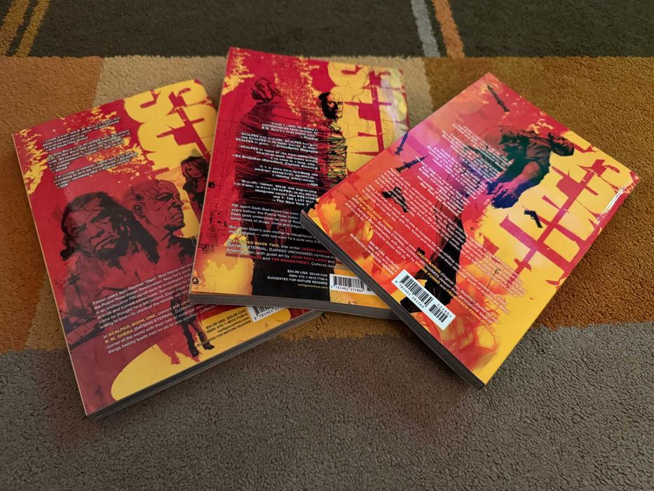 Scalped Books 1-3 (Jason Aaron / Guéra) Inglês, Vertigo