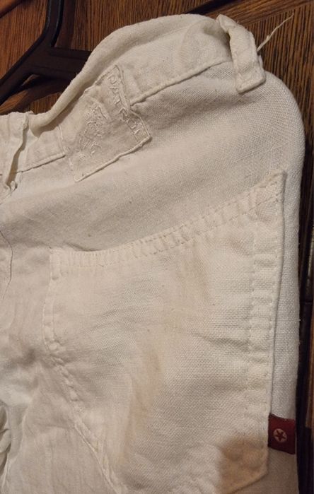 Lniane spodnie r 36