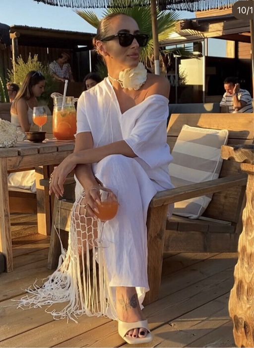 Сукня ZARA xs s льон