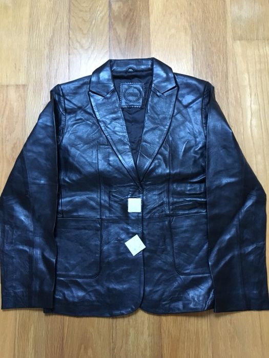 Casacos pele genuína novos senhora, tamanho L e XL