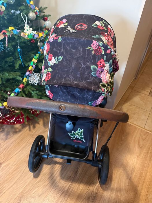 Wózek 5w1 Cybex Priam gondola, spacerówka, fotelik