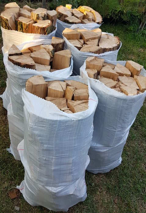 ДРОВА -Д У Б О В І 100% ДУБ .С У Х І у Великих мішках.