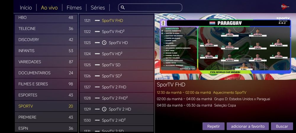 app de streaming