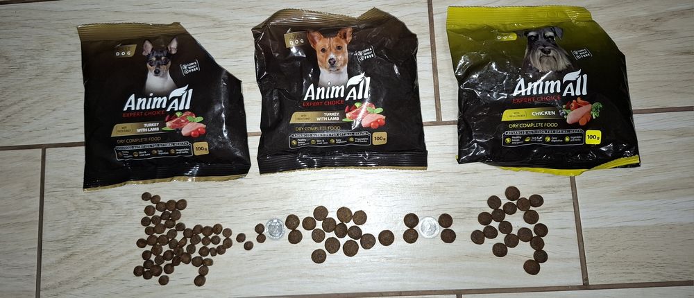 Корм для собак Animall 2.5 -15 кг, преміум класу