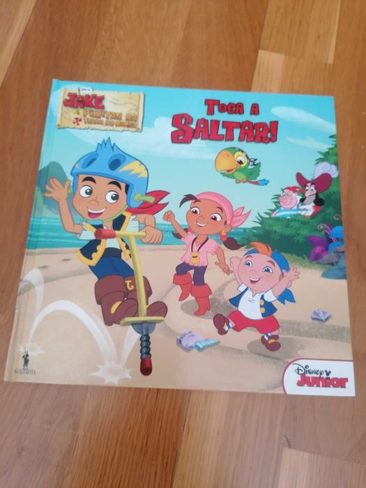 Conjunto livros coleção Jake Piratas da Terra do Nunca