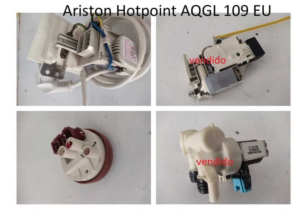 Peças maquina de lavar Ariston Hotpoint AQGL 109 EU