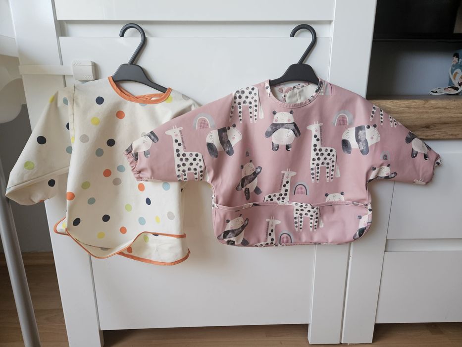 Fartuchy do jedzenia dla niemowlaka next 80 ikea sliniak