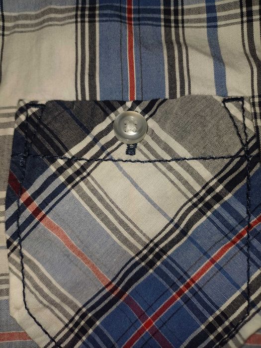 Camisa Rapaz Xadrez - Tons de Azul