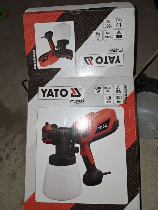 Pistolet malarski elektryczny