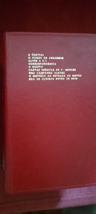 Obras de Eça de Queiroz Lello 3 volumes