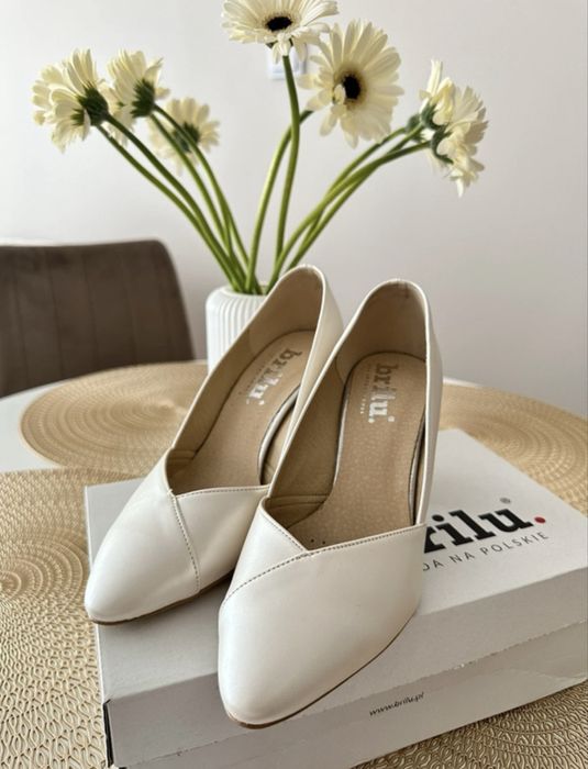 Nowe buty ślubne Brilu 38