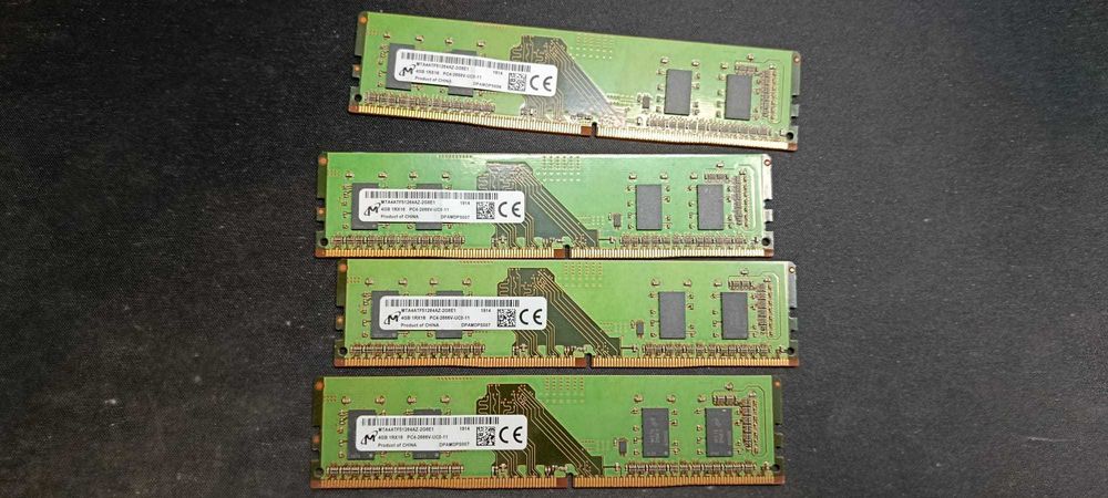 MICRON DDR4 16GB 4x4GB 2666MHz RAM – Sprawne, CPU-Z