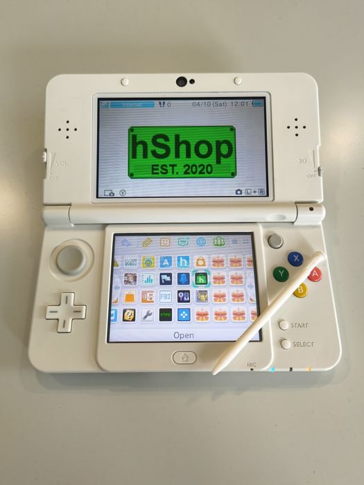Nintendo New3DS branca 32GB Homebrew