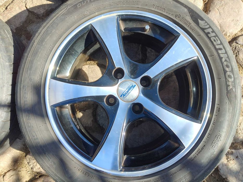 Komplet 4 felg aluminiowych, rozmiar 16 cali