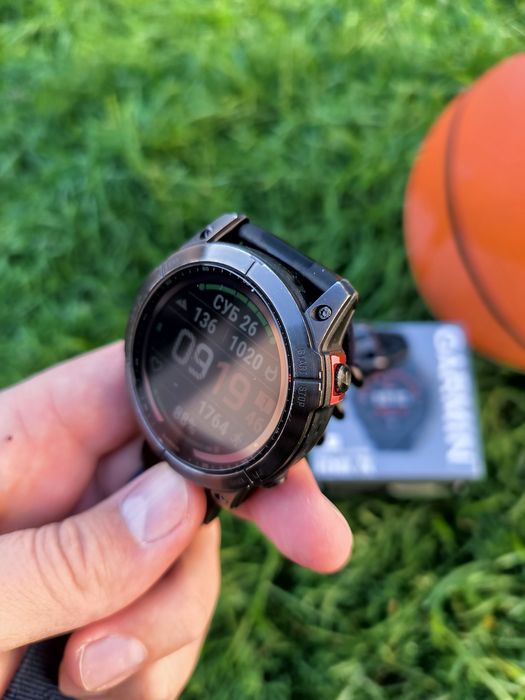 Топовий Garmin Fenix 7 Х Solar 51mm, ліхтарик!