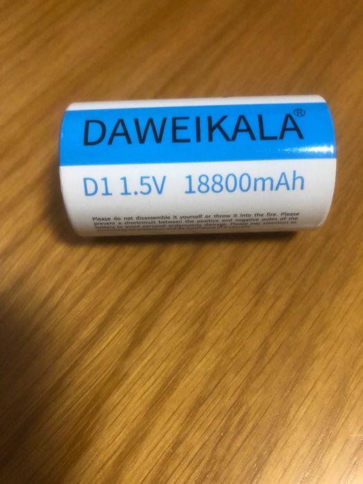 Pilhas recarregáveis LR20 ( novas)