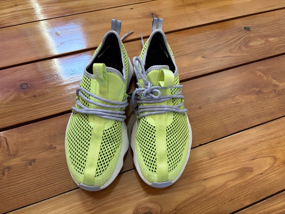 Buty sportowe damskie marki Sorel 39 neonowo-zielone