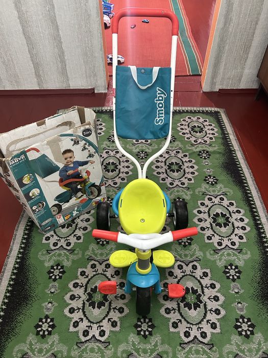 Дитячий велосипед 3 в 1 Smoby Toys
