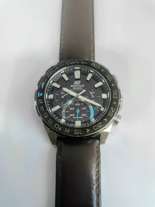 Casio Edifice Solar 10 BAR | Sapphire | Chronograph | 47mm