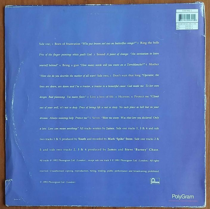 vinil: James “Seven”