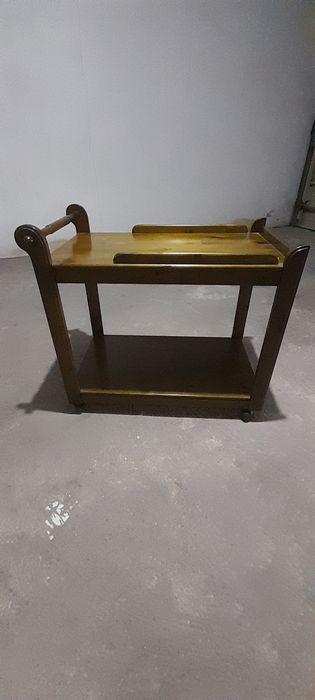 Carrinho de chá e bebidas