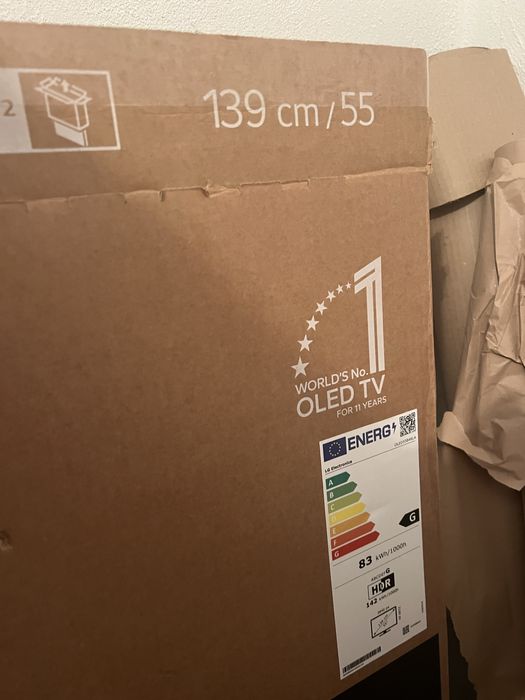 TV LG  OLED 55 B46LA para pecas