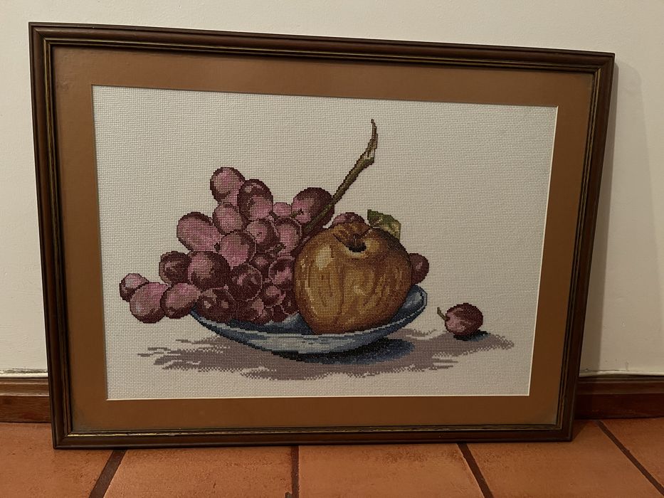 Quadro ponto cruz