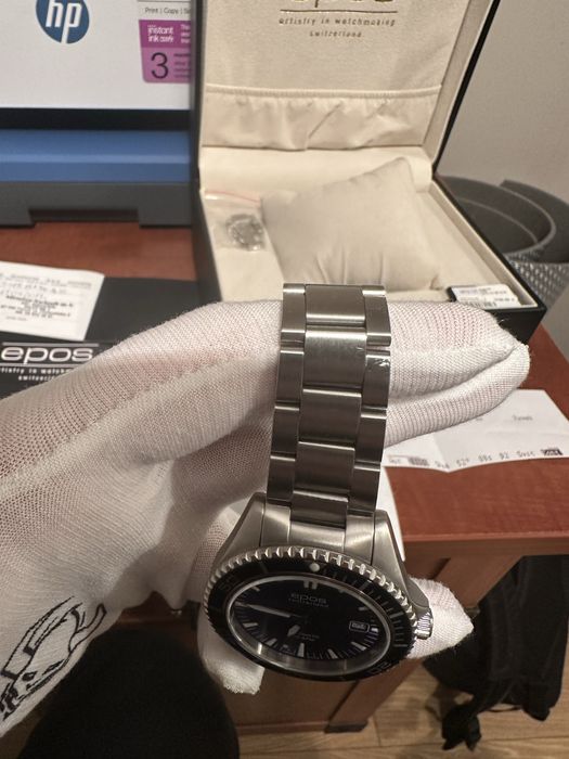 Epos Sportive Diver - nie Longines, Tag Heuer,Edox