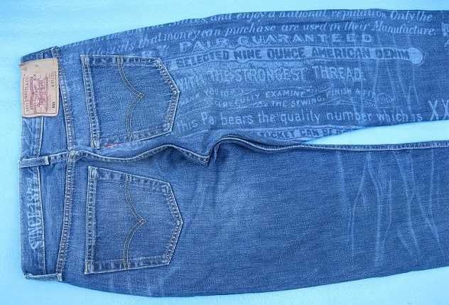 JEDYNE jak NOWE jeansy LEVIS 501 edycja specjalna LIMITED diesel
