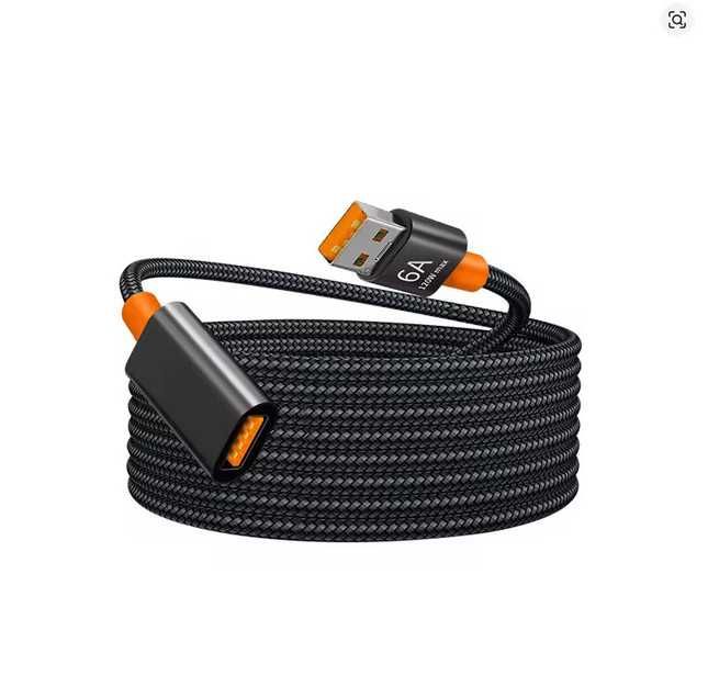 Przedłurzacz USB 1,5m 120W Kraków