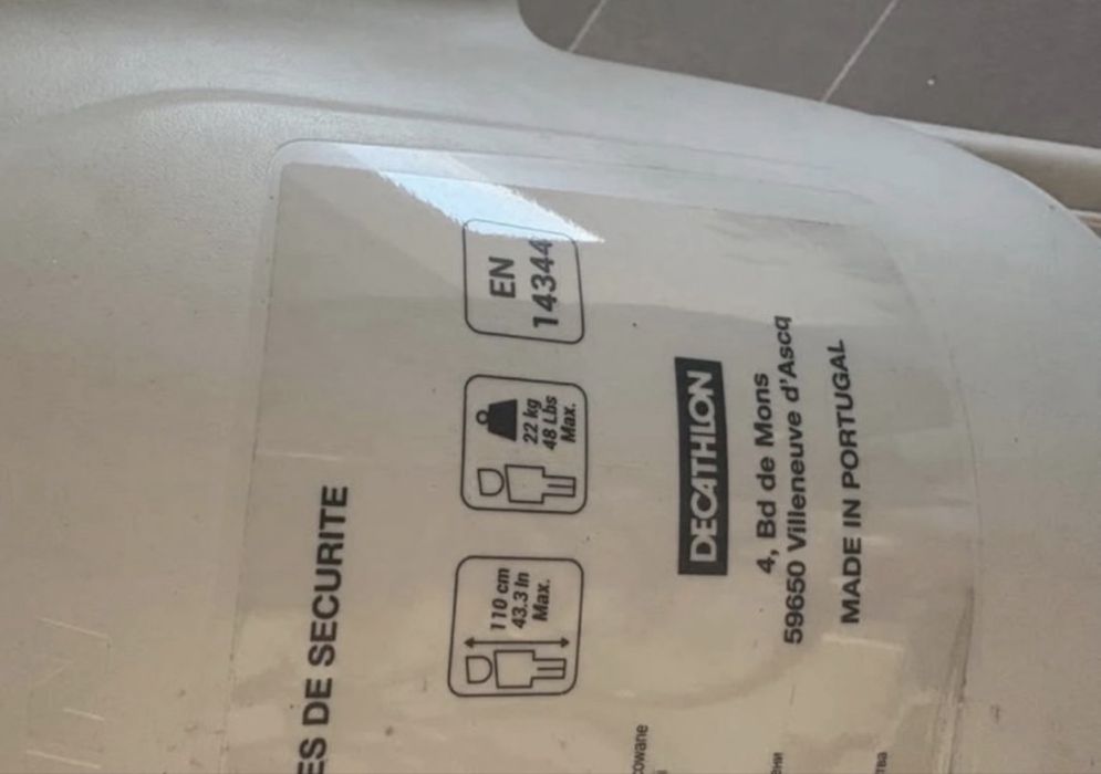 Cadeira de biciccleta para criança