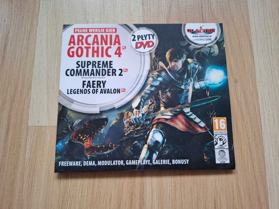 Arcania Gothic 4, Supreme Commander 2, Faery Legends of Avalon PC