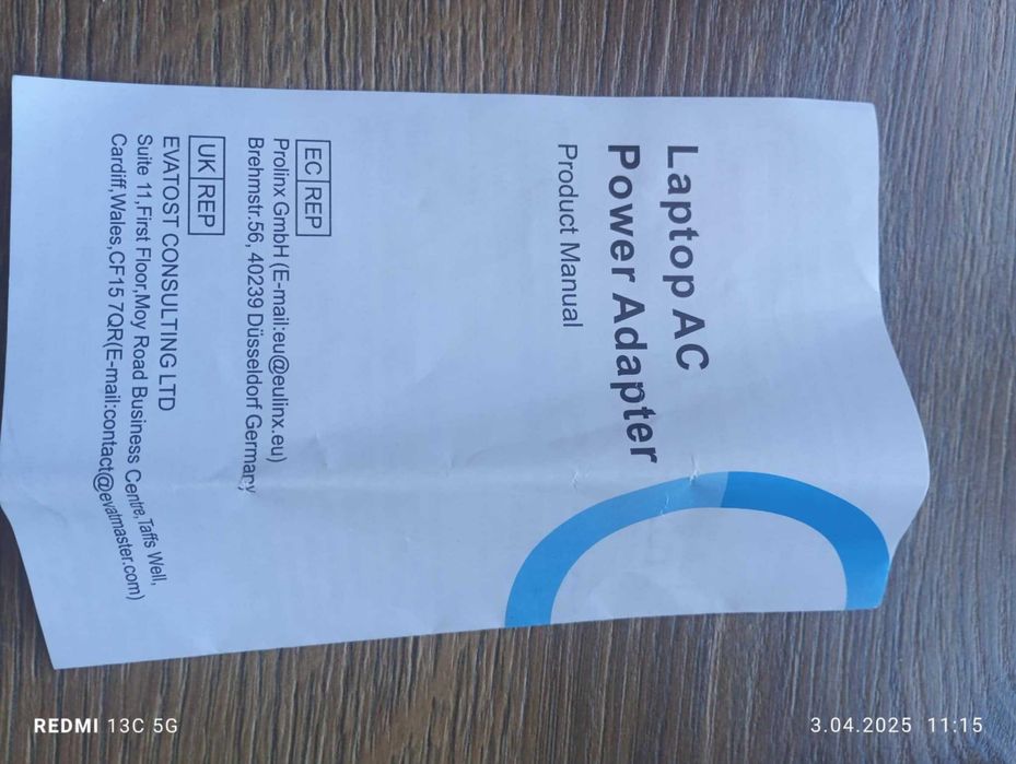 Zasilacz WHSTELENI ładowarka 180W