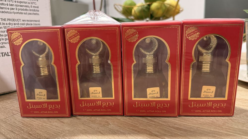 LOTE 4 Óleos  DE PERFUME ÁRABE | Attar roll-on