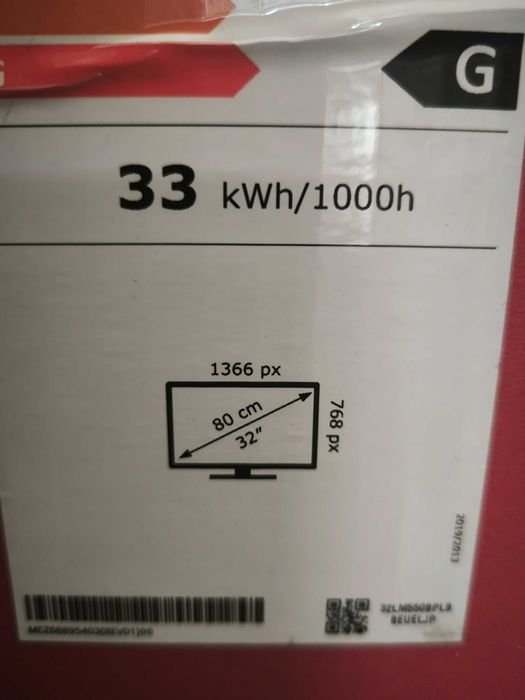 Televisão LG HD nova