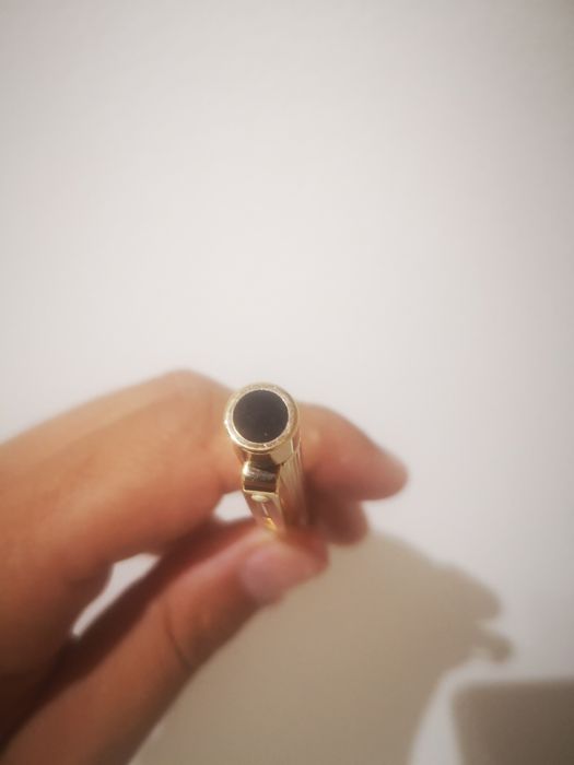 Caneta sheaffer ouro