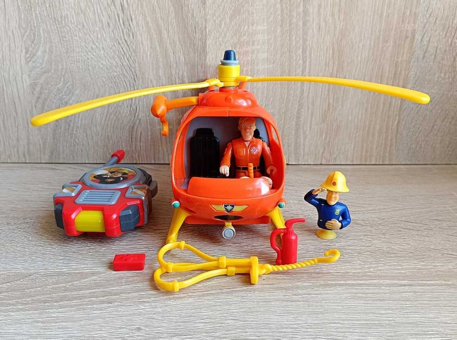 Vintage zestaw Helikopter Wallaby *Strażak Sam*. Simba 2009