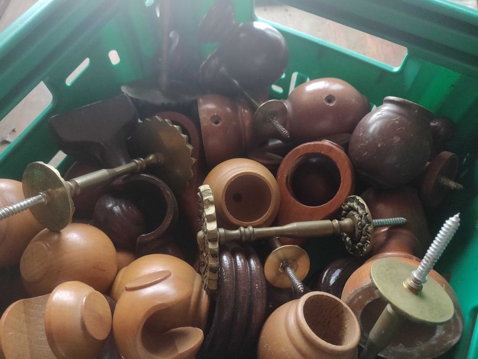 tampas para varões de cortinados