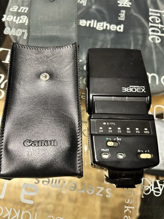lampa błyskowa Canon SPEEDLITE 380EX