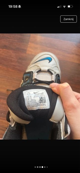 Nike Air More Uptempo Industrial Blue