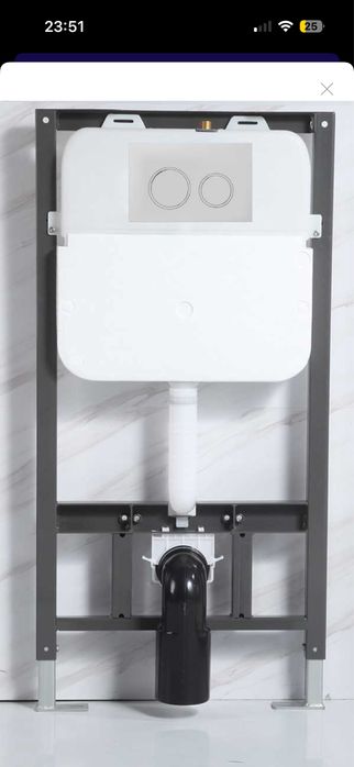 Autoclismo de Encastrar para Sanita Suspensa Mawialux – Estrutura Completa Nova Autoclismo, autoclismo encastrar, sanita suspensa, estrutura sanita,