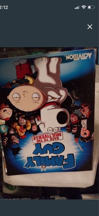 Manual jogo Ps3 Family Guy