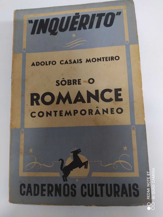 Adolfo Casais Monteiro - Sobre o Romance Contemporâneo 1ª edição 1940