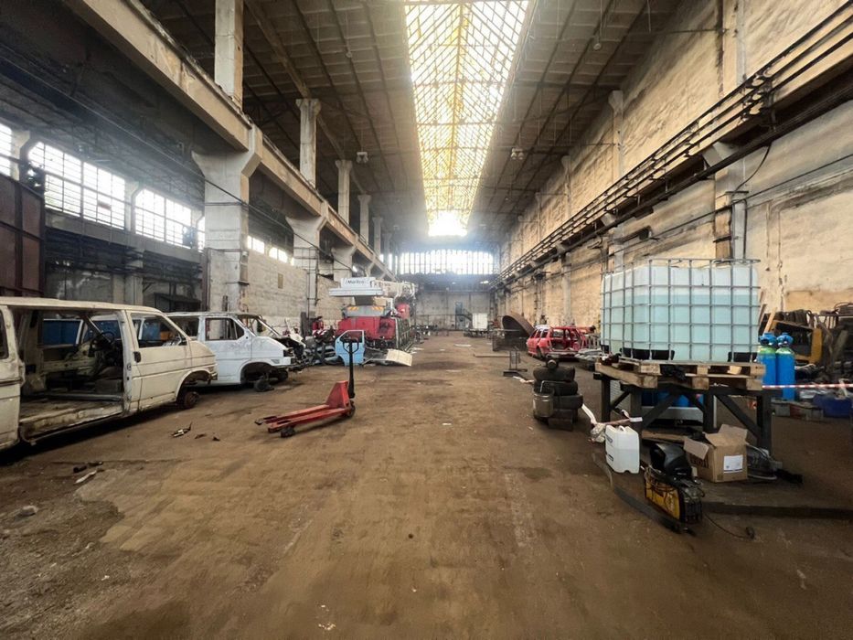 Продам виробничі складські приміщення 1000м2 - 70000м2