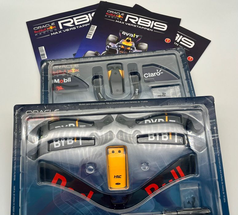 Oracle Red Bull Racing RB19 w skali 1:8 | Deagostini część 1 oraz 2 ...
