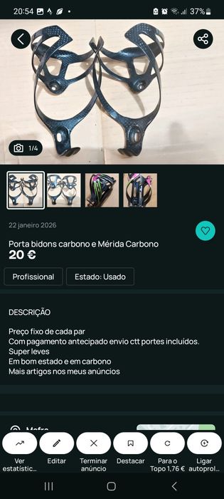 Acessórios para bicicletas oportunidades