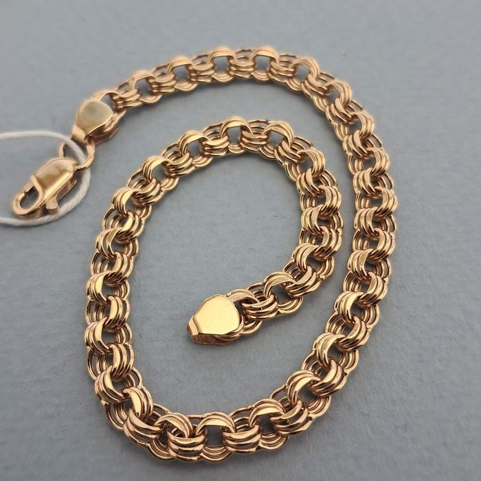 Золотой браслет 4,23 грамм 20 см Золотий браслет Золото 585