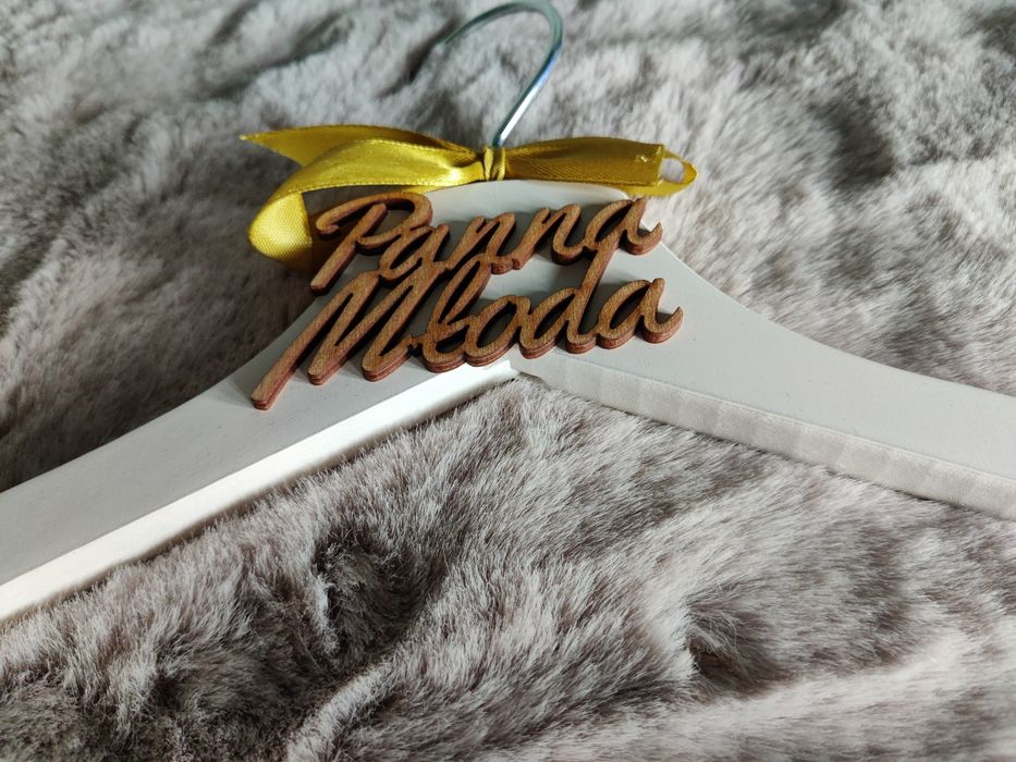 Wieszaki panna młoda pan młody